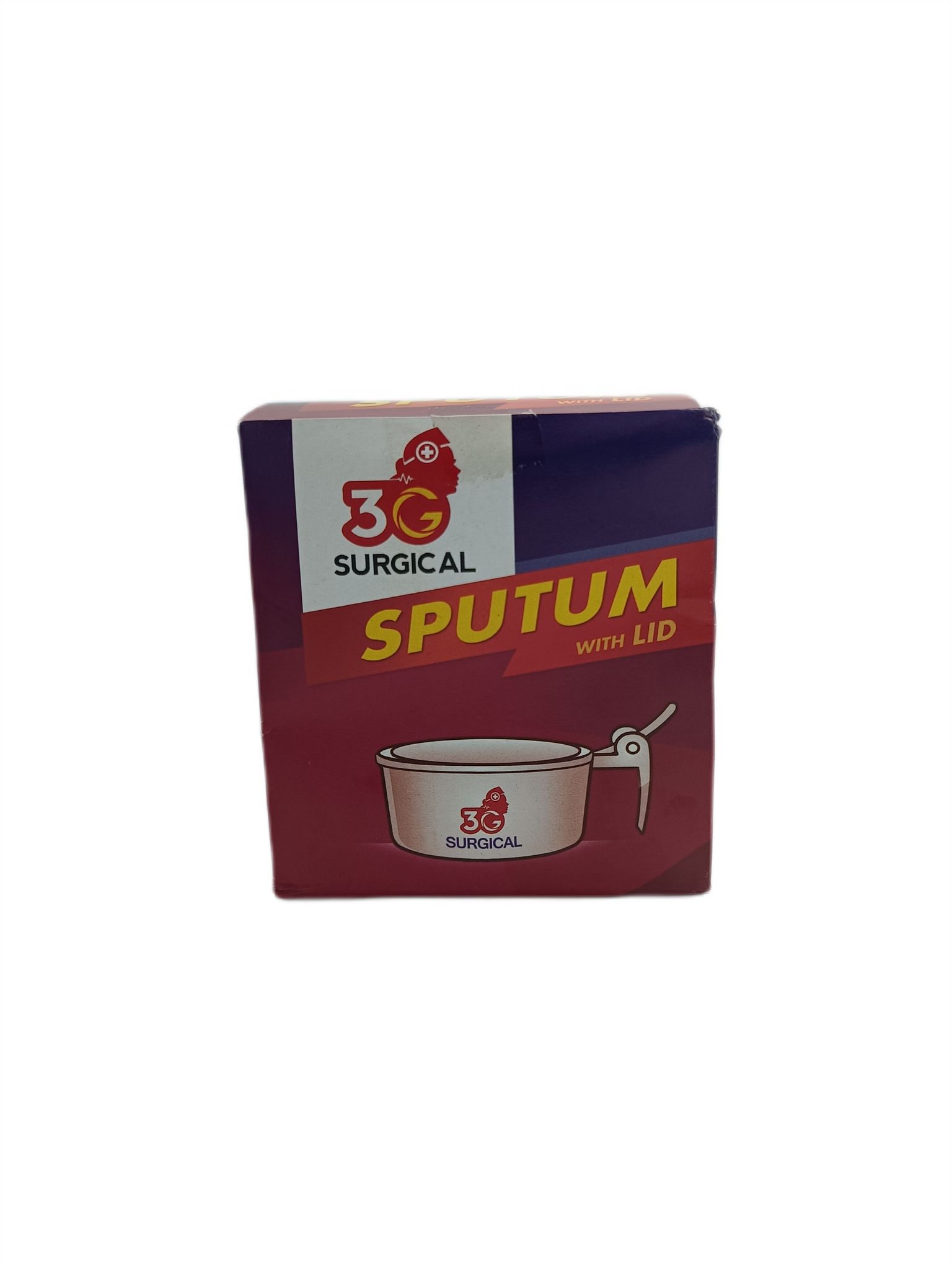 3G SPUTUM CUP WITH BOX