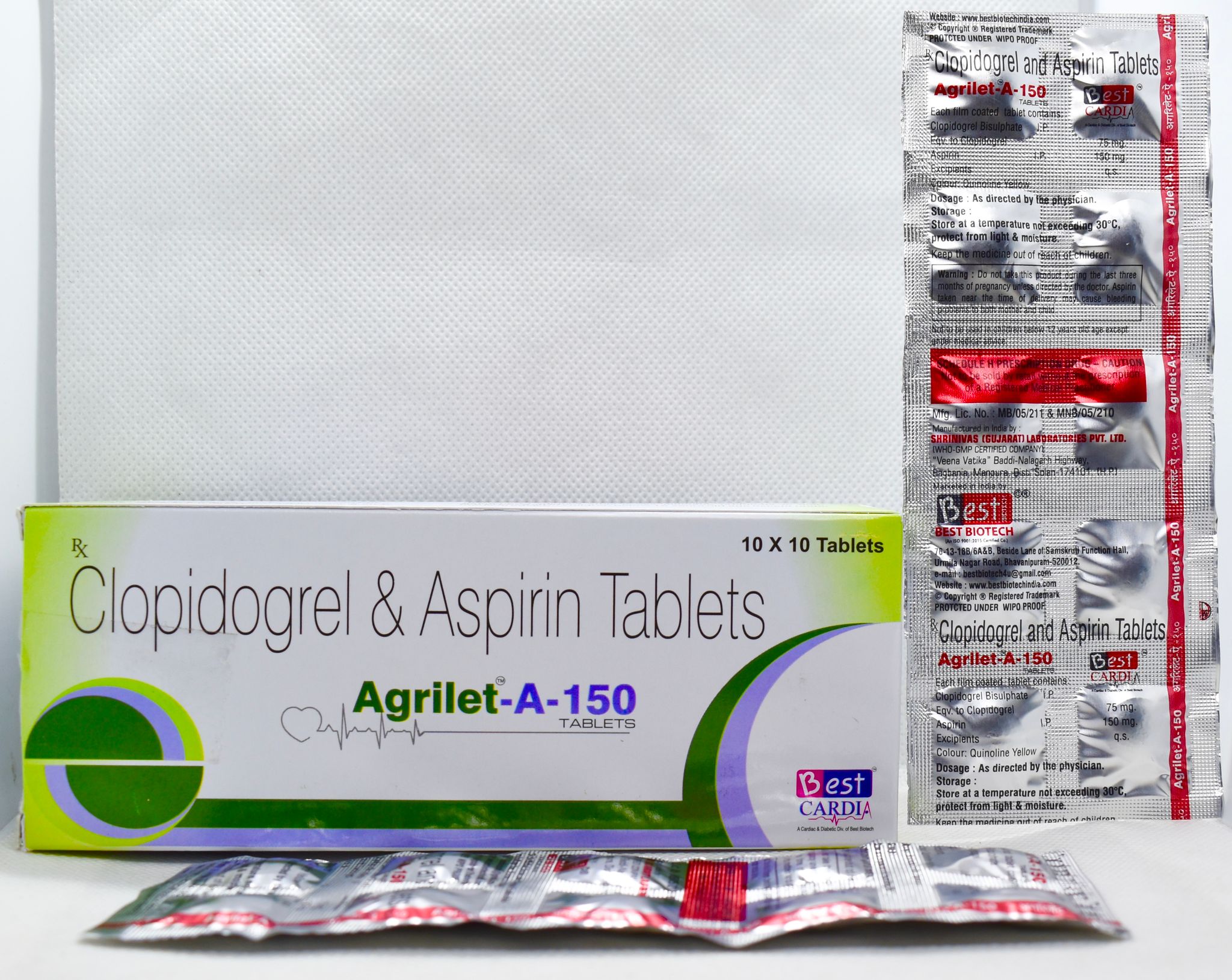 AGRILET -A  150  TABLETS