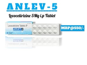 Levocetirizine Dihydrochloride 5mg Tablets