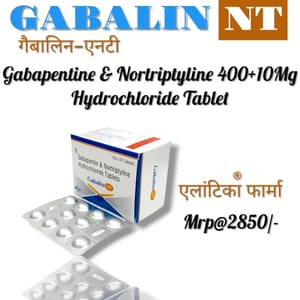 Gabapentin 400 Mg Nortriptyline 10 Mg