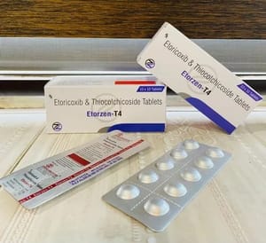 Etoricoxib Thiocolchicoside Tablet