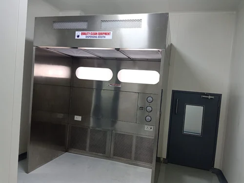 Stainless Steel Dispensing Booth