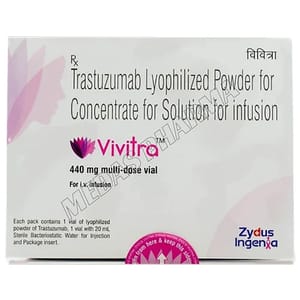 Trastuzumab Vivitra 440 Mg, Vial