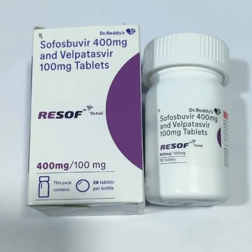 Sofosbuvir 400mg And Velpatasvir 100mg Tablets