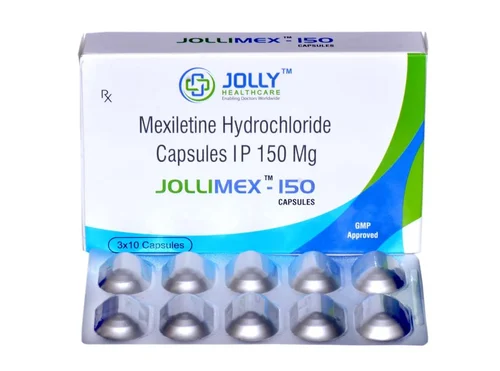 Jollimex Mexiletine Hydrocloride Capsules 150 Mg