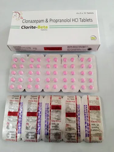 Clonazepam And Propranolol HCL Tablets