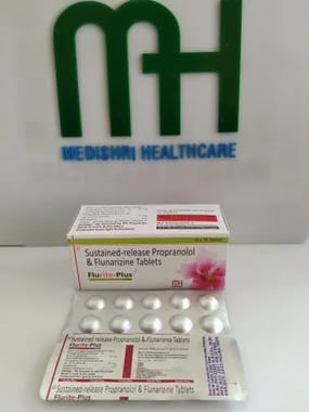 Sustained Release Propranolol And Flunarizine Tablets
