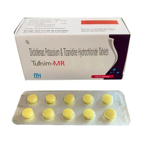 Diclofenac Potassium And Tizanidine Hydrochloride Tablets