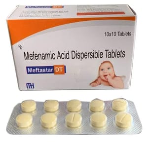 Mefenamic Acid Dispersible Tablets