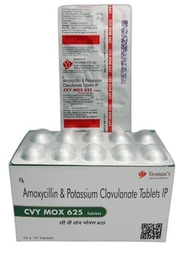 Amoxicillin and Potassum Clavulanate Tablets