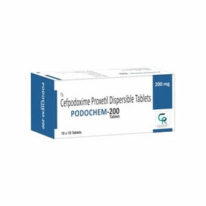 Cefpodoxime 200mg Dispersible Tablets