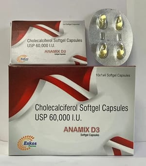 Cholecalciferol Soft Gelatin Capsules