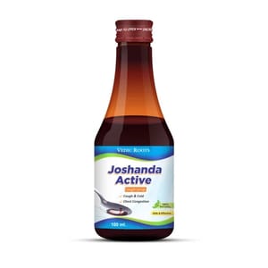 Vedic Roots Joshanda Ayurvedic Syrup for Dry Cough Relief, 200ml