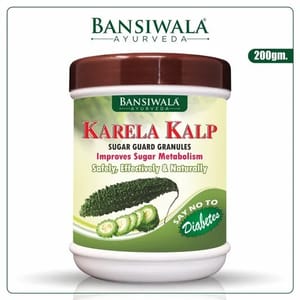 Bansiwala Ayurvedar Karela Kalp 200 gm Anti Diabetes Granules Control Blood Sugar (Ayush Certified)