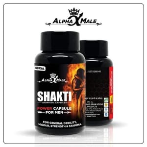 Alpha Male Shakti Ayurvedic Power Capsule For Men, Treatment: Mens Health, Packaging Type: Bottle