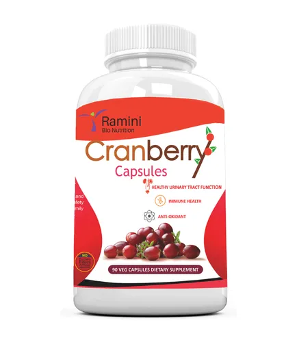 RAMINI Cranberry 500 Mg 90 Veg Capsules