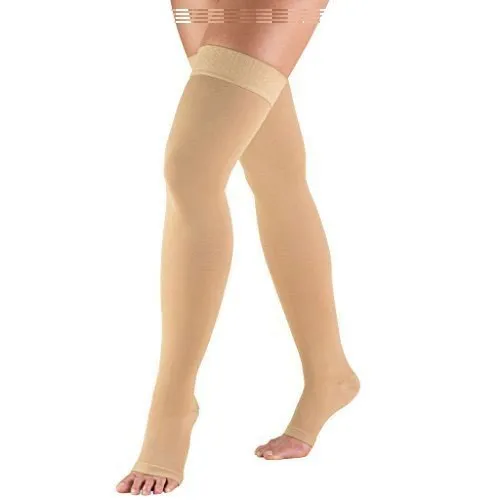 Lycra Cotton Abave Knee Varicose Compression Stocking, Size: S-XXL