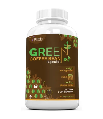 RAMINI Green Coffee Bean Extract - 500 Mg - 90 Veg Capsules