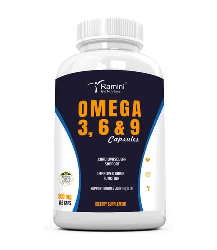 Omega 3, 6, 9 Fatty Acids - 90 Veg Capsules