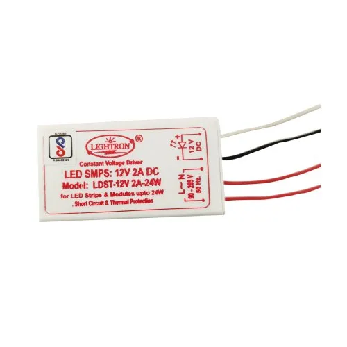 24W Lightron LED Constant Voltage Strip Driver 12V 2A