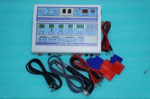 Mild Steel Exercise Equipment Electronic Muscle Stimulators, No of Channels: 2