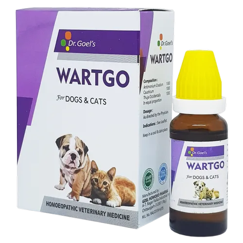 Homeopathic Medicine For Removal of Warts in Pets