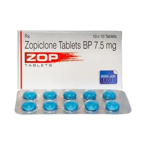 Zopiclone Tablets BP 7.5 mg Zop (Blue Pills)