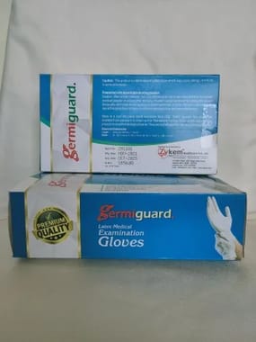 Pre Powder Latex Examination Gloves