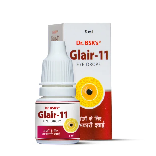 Glair eye drops