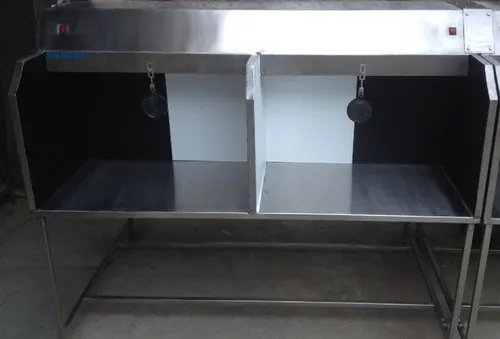 Visual Bottle Inspection Table B&W 4 Person