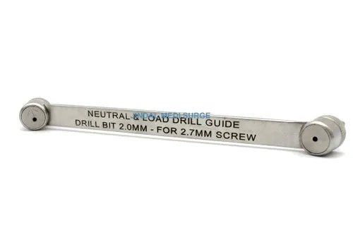 Large Neutral & Loaded Drill Guide Orthopedic Instrument