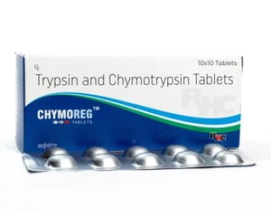 Trypsin Chymotrypsin 6:1 Tablets