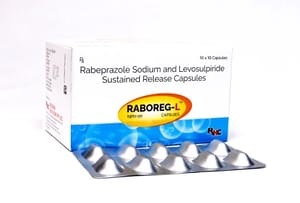 Rabeprazole Sodium and Levosulpride Sustained Release Capsules