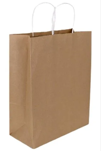 Brown Paper Shopping Bag