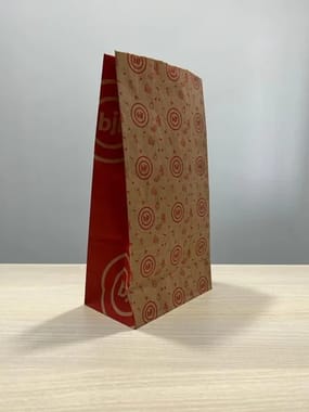 Brown SOS Paper Bag