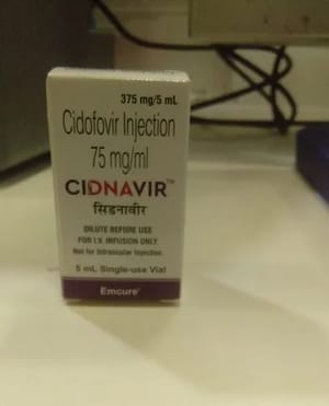 Cidnavir Cidofovir 375mg Inj