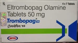 Trombopag Revolade 50 mg