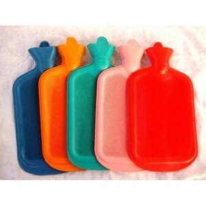 Mycure Rubber Water Bottle Hot water bag for Pain Relief & Massager