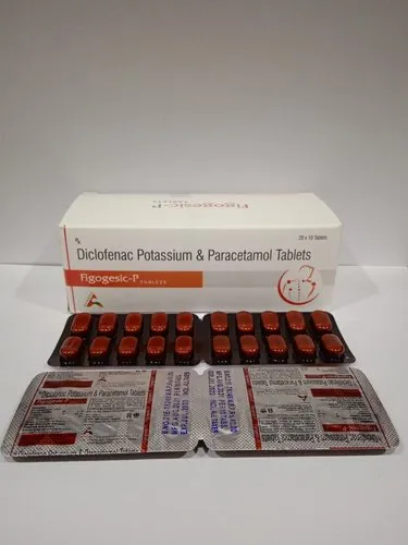 Diclofenac Potassium 50mg+Paracetamol 325 mg Tablet