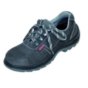 Black Leather Safety Shoes