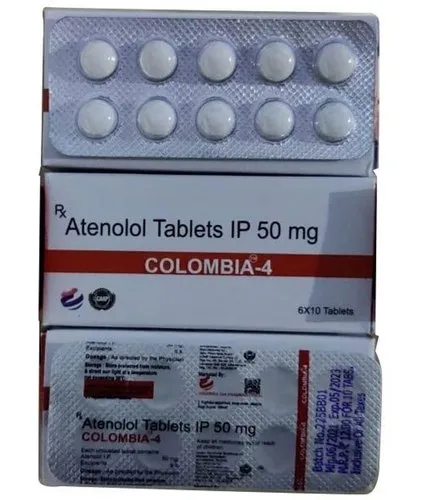 50mg Atenolol Tablet