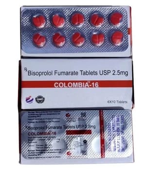 2.5mg Bisoprolol Fumarate Tablets