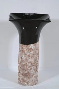 BLACK LAVA WASH BASIN