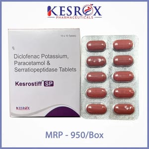 DICLOFENAC SODIUM PARACETAMOL SERRATIOPEPTIDASE TABLET