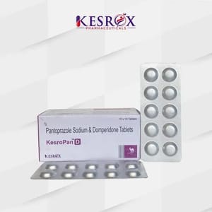 Pantoprazole 40 Mg & Domperidone 10 Mg Tablets