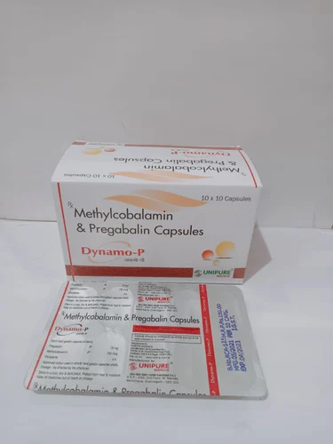 Methylcobalamin 1500 MCG and Pregablin 750 mg