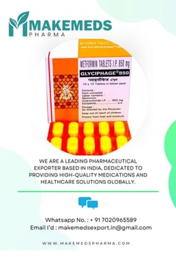 850mg Glyciphase Tablet