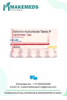 500mg Metatime Tablets