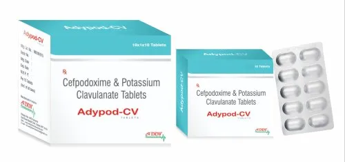 Adypod-CV Cefpodoxime Potassium Clavulanate Tablet