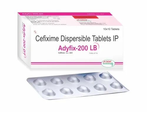 Cefixime Dispersible Tablets